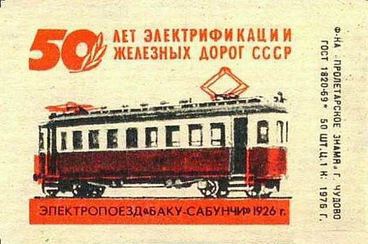 The First Electric Train in the USSR Ran in Baku: History and Today’s Suburban Trains